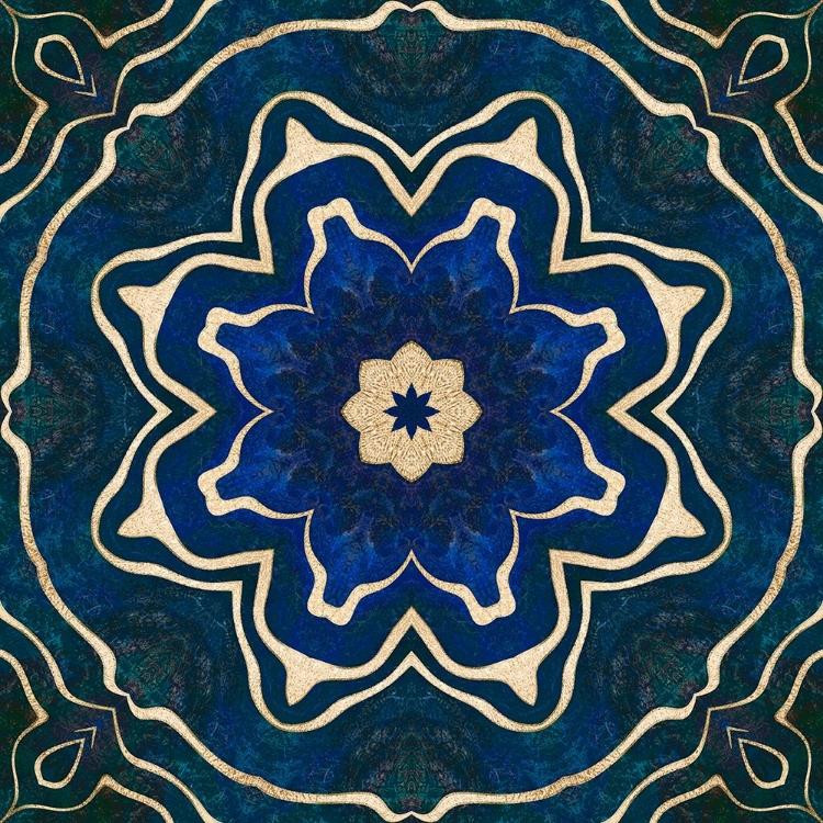 Picture of GOLD BLUE TILE