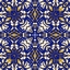 Picture of GOLD BLUE VINTAGE TILE I