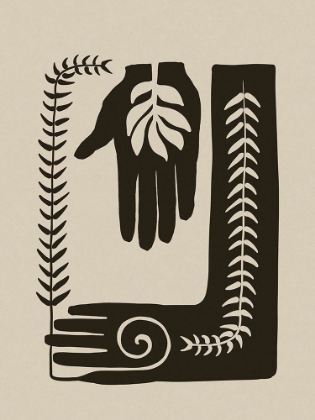Picture of NATURES HANDS BLOCK PRINT