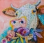 Picture of FLORAL COW