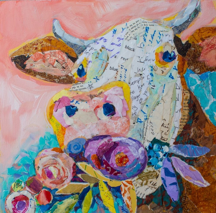 Picture of FLORAL COW