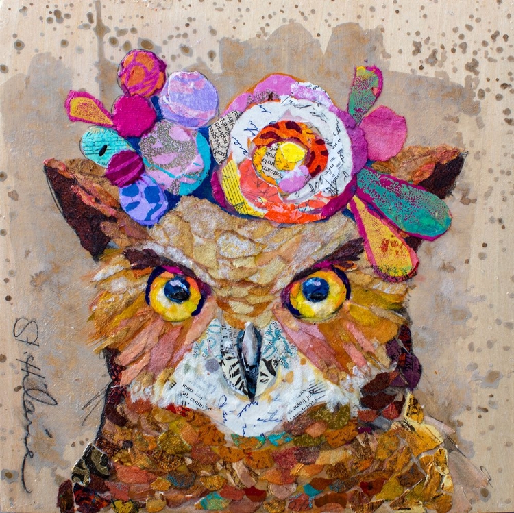 Picture of FLORAL OWL