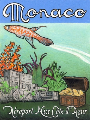 Picture of MONACO TRAVEL POSTER