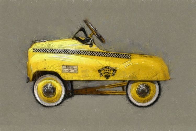 Picture of TAXI CAB PEDAL CAR
