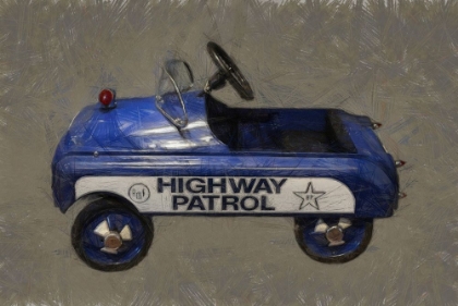 Picture of HIGHWAY PATROL PEDAL CAR 