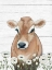 Picture of COW WITH FLOWERS
