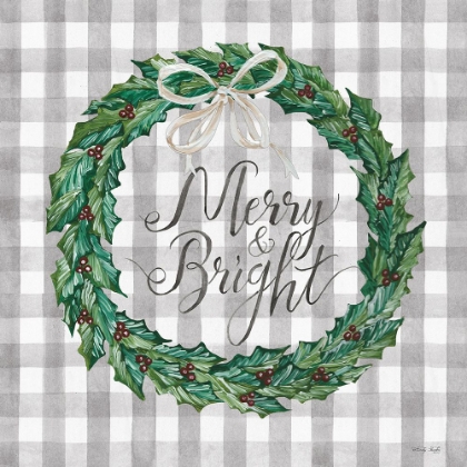 Picture of MERRY AND BRIGHT WREATH