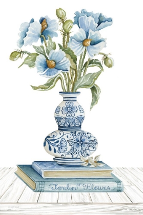 Picture of DELFT BLUE FLORAL II