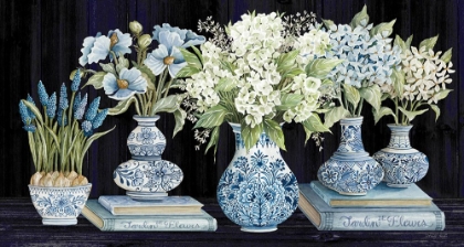 Picture of DELFT BLUE FLORAL IV