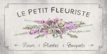 Picture of FLEURS AND PLANTES PINK I
