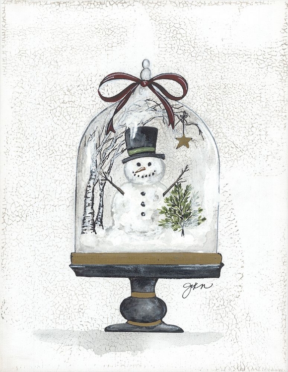 Picture of SNOWMAN CLOCHE