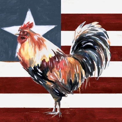 Picture of PATRIOTIC ROOSTER