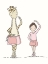 Picture of GIRL AND GIRAFFE BALLERINA