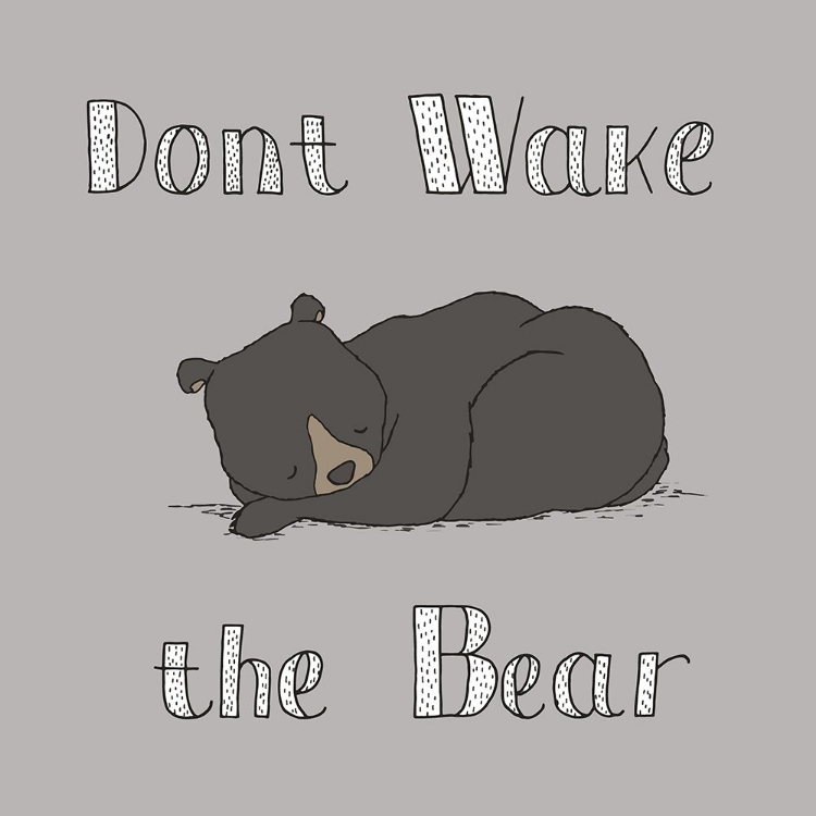 Picture of DONT WAKE THE BEAR