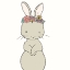 Picture of BUNNY FLORAL CROWN