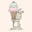 Picture of BUNNY ICE CREAM