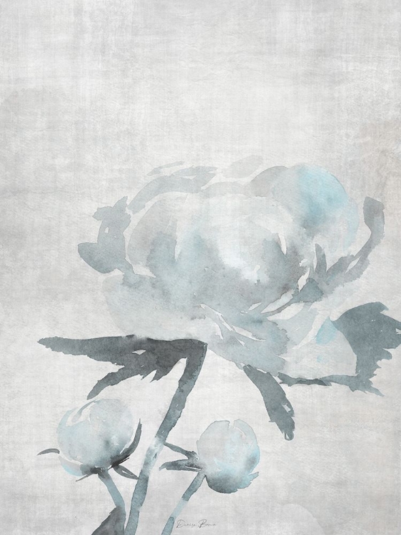 Picture of WATERCOLOR BLOOMS 1 2.0 BLUE