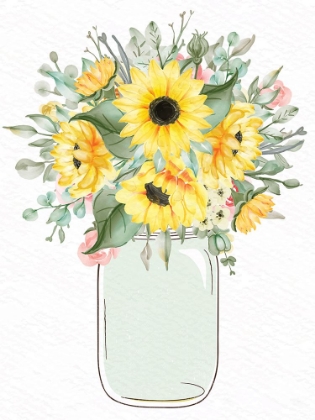 Picture of MASON JAR FLORAL 2