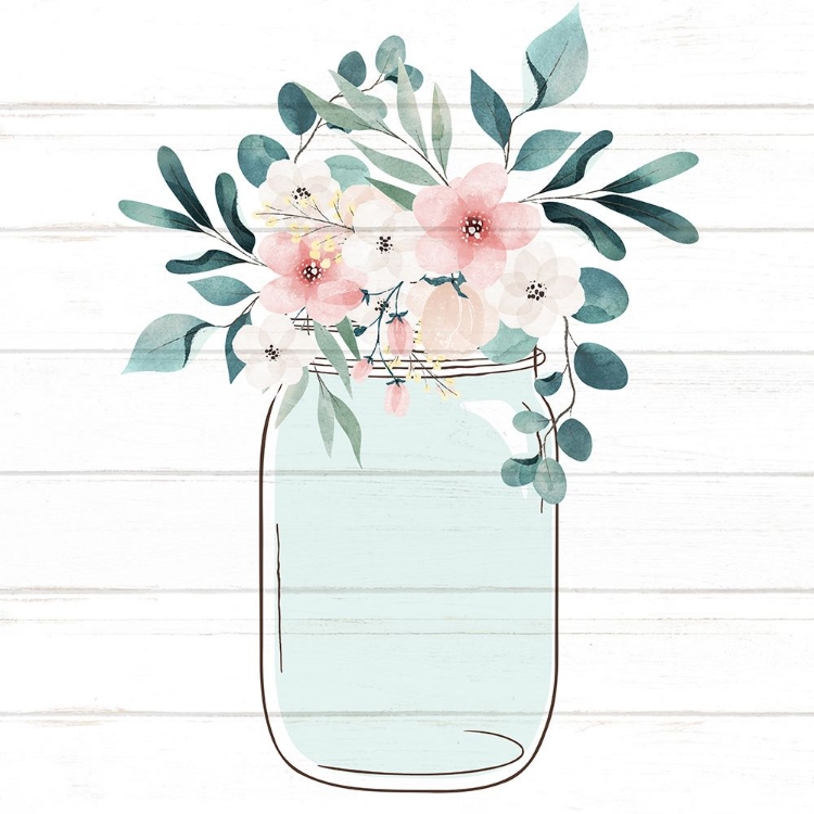 Picture of FLORAL JAR 1
