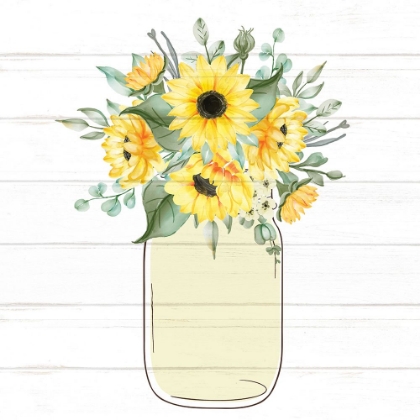 Picture of MASON JAR FLORAL 12