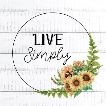 Picture of LIVE SIMPLY SUNFLOWERS