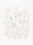 Picture of INKY FLORAL NEUTRAL