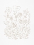 Picture of INKY FLORAL NEUTRAL