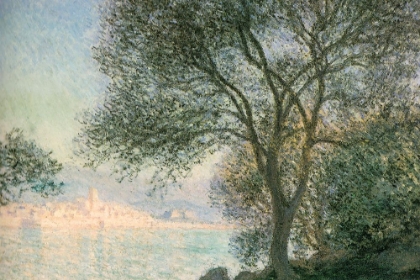 Picture of ANTIBES-VIEW FROM THE SALIS 1888
