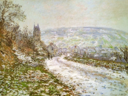 Picture of APPROACH TO VETHEUIL IN WINTER 1878