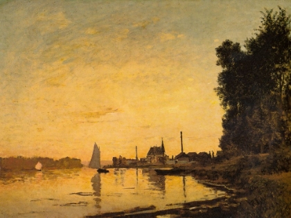 Picture of ARGENTEUIL-LATE AFTERNOON 1872