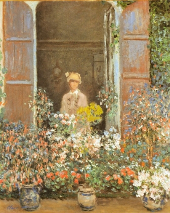 Picture of CAMILLE AT WINDOW-ARGENTEUIL 1873
