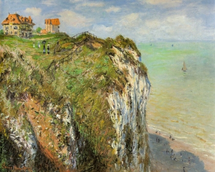 Picture of CLIFFS AT DIEPPE 1882