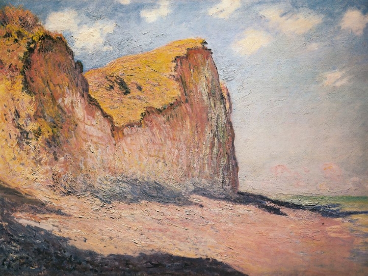 Picture of CLIFFS NEAR POURVILLE 1882