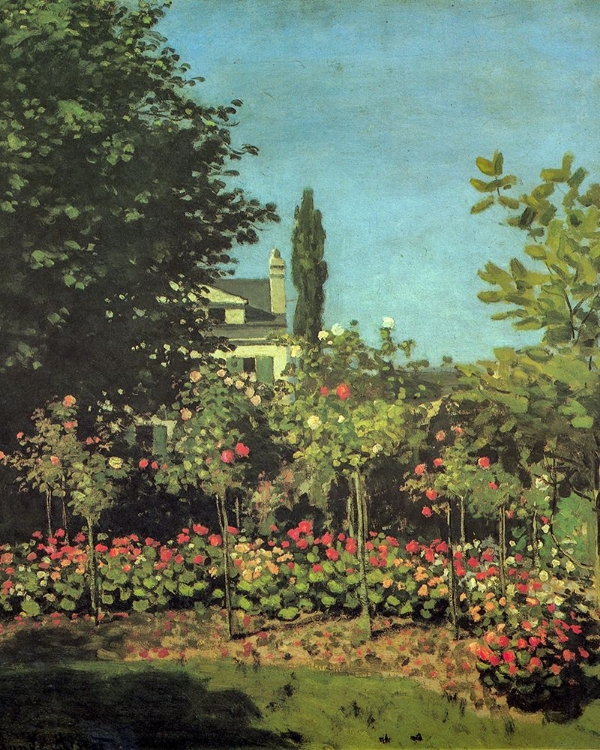 Picture of GARDEN IN FLOWER 1867