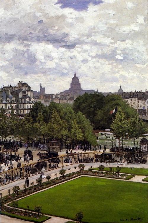 Picture of GARDEN OF THE PRINCESS-LOUVRE 1867