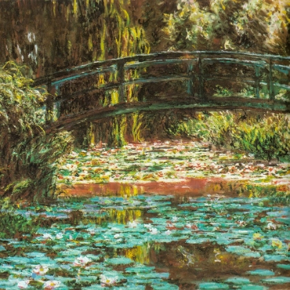 Picture of JAPANESE BRIDGE AT GIVERNY 1899