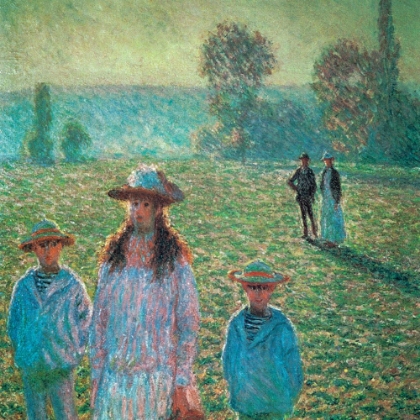 Picture of LANDSCAPE WITH FIGURES 1888