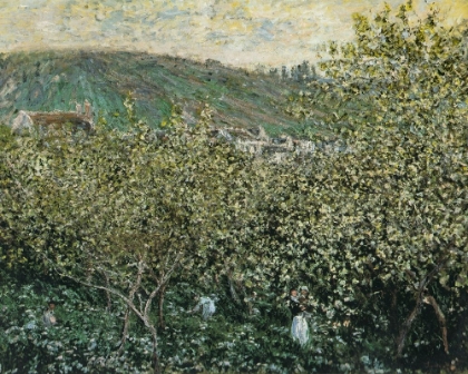 Picture of LANDSCAPE WITH ORCHARD AND FIGURES 1879