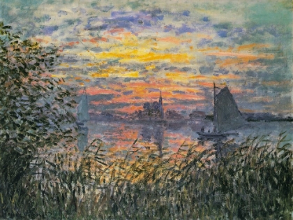 Picture of MARINE VIEW-SUNSET 1874