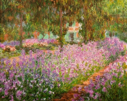 Picture of MONETS GARDEN AT GIVERNY 1900