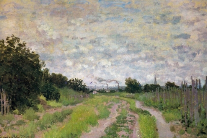 Picture of PATH THROUGH THE VINEYARDS 1872