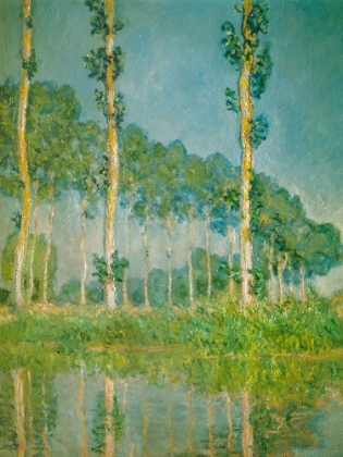 Picture of PINK POPLARS 1891