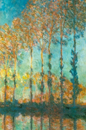 Picture of POPLARS ON RIVER EPTE 1891