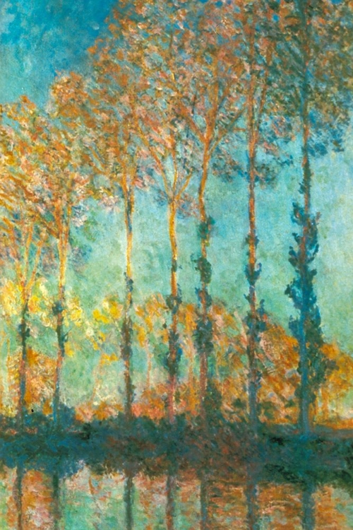 Picture of POPLARS ON RIVER EPTE 1891