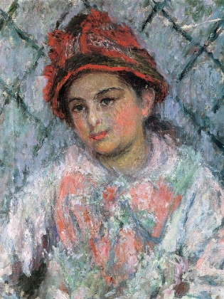 Picture of PORTRAIT OF BLANCHE HOSCHEDE 1880