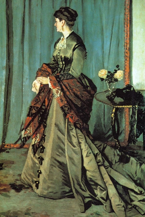 Picture of PORTRAIT OF MME GAUDIBERT 1868