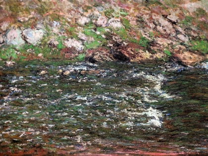 Picture of RAPIDS ON THE PETITE CREUSE 1889