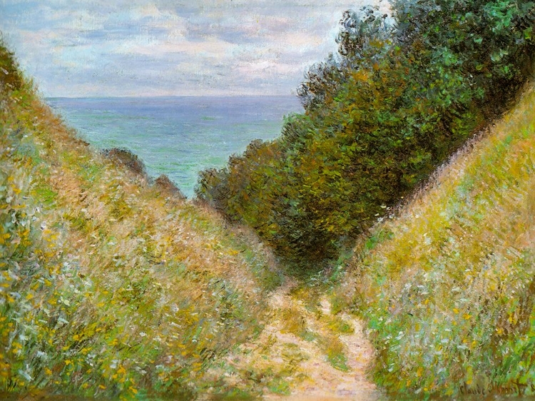 Picture of ROAD AT LA CAVEE-POURVILLE 1882