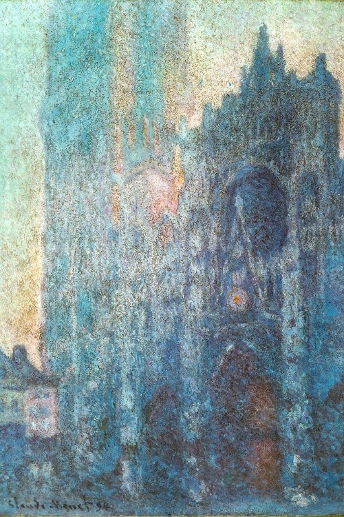 Picture of ROUEN CATHEDRAL IN SUNLIGHT 1894