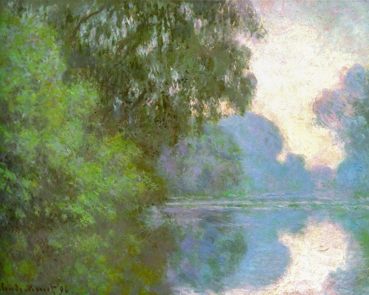 Picture of SEINE NEAR GIVERNY 1896